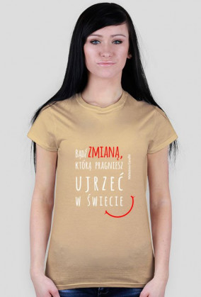 Koszulka z cytatem motywacyjnym
