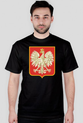 BasiaTheDog - T-Shirt "Herb Rzeczypospolitej Polskiej według wzoru z 1927 r."