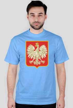 BasiaTheDog - T-Shirt "Herb Rzeczypospolitej Polskiej według wzoru z 1927 r."