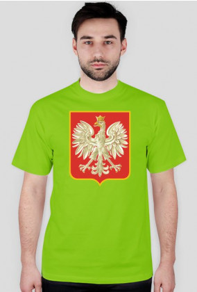 BasiaTheDog - T-Shirt "Herb Rzeczypospolitej Polskiej według wzoru z 1927 r."