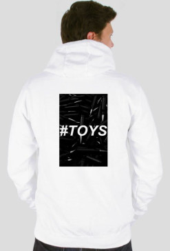 Toys Bullets Hoodie White & Black