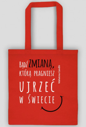 Torba z cytatem motywacyjnym