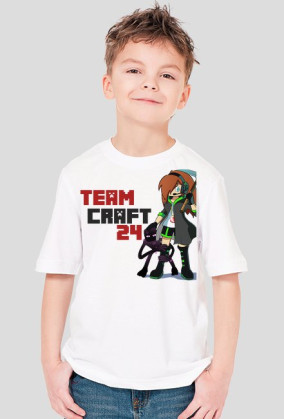 Koszulka Dziecięca Biała