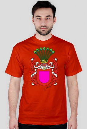 BasiaTheDog - T-Shirt "Herb Tarcza Jana III Sobieskiego"