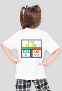 K.M. Studio - Logo z tyłu