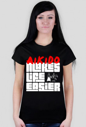 AIKIDO makes life easier (dark)