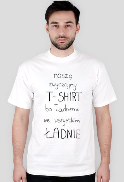 zwyczajny t-shirt