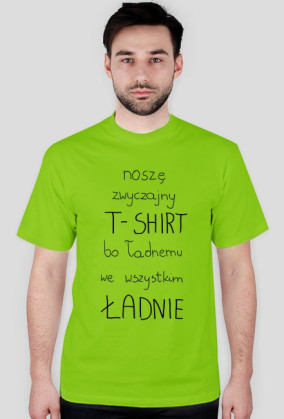 zwyczajny t-shirt