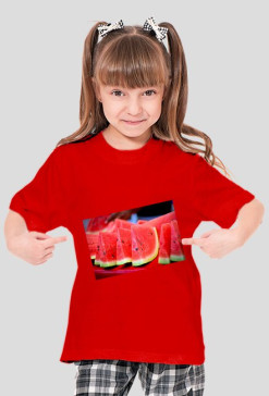 t-shirt z arbuzem