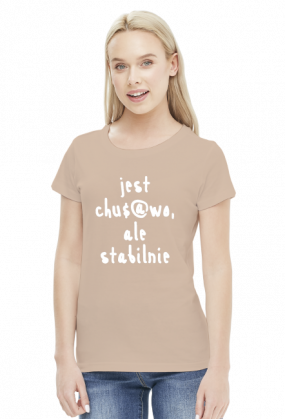 Koszulka Neurotyk - Jest chu$@wo ale stabilnie (różne kolory)