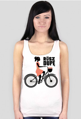 Rusz dupę - koszulka na rower