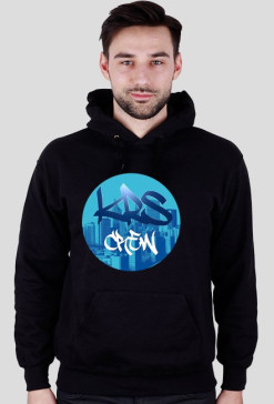 KRS CREW - Bluza z kapturem! CZARNA