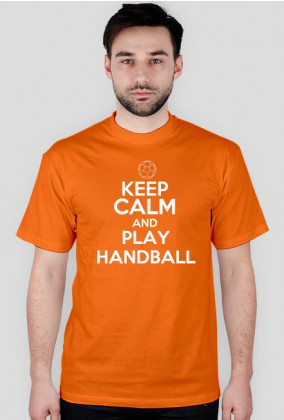 Koszulka Męska Keep Calm And Play Handball