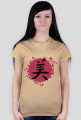 T-shirt Damski. Symbol Kanji-Piękno.