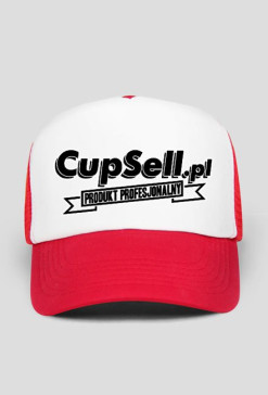 Czapka Trucker czerwona