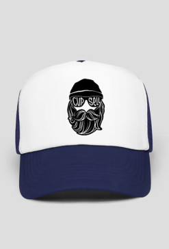 Czapka Trucker niebieska