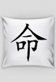 Poszewka. Symbol Kanji.