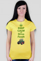 T-shirt Keep Calm And Drive Fendt Żeński
