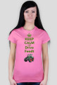 T-shirt Keep Calm And Drive Fendt Żeński