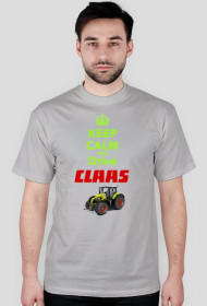 T-shirt Keep Calm And Drive Claas