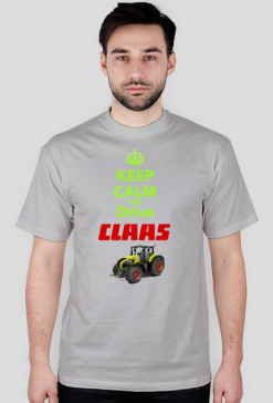 T-shirt Keep Calm And Drive Claas
