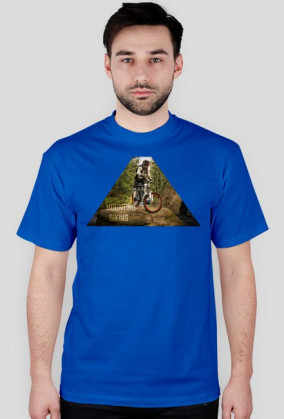 Koszulka Mountain Biking (Niebieska)
