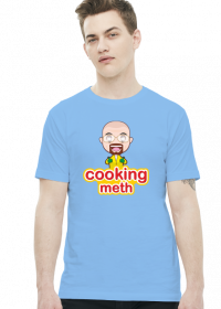 GeekWear - breaking bad cooking mama cooking meth - koszulka męska