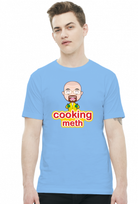 GeekWear - breaking bad cooking mama cooking meth - koszulka męska