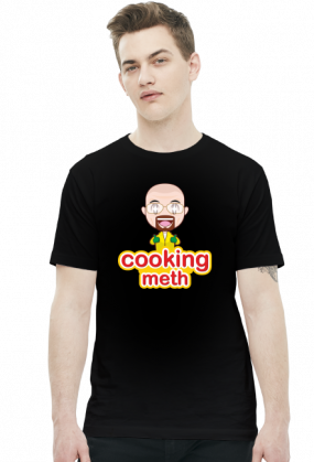 GeekWear - breaking bad cooking mama cooking meth - koszulka męska