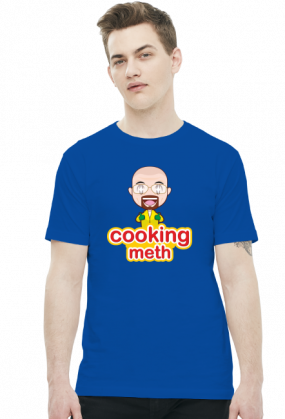 GeekWear - breaking bad cooking mama cooking meth - koszulka męska