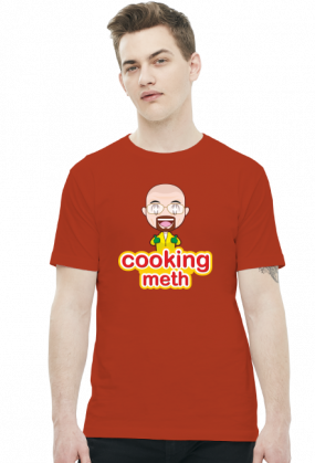GeekWear - breaking bad cooking mama cooking meth - koszulka męska