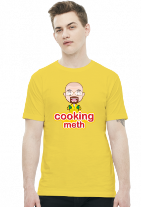 GeekWear - breaking bad cooking mama cooking meth - koszulka męska