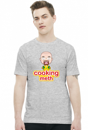 GeekWear - breaking bad cooking mama cooking meth - koszulka męska