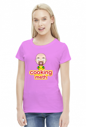 GeekWear - breaking bad cooking mama cooking meth - koszulka damska