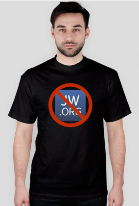 Koszulka męska "Nie dla jw.org"