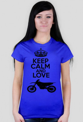 Keep calm and love motocross