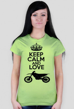 Keep calm and love motocross