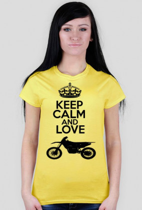 Keep calm and love motocross