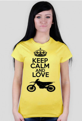 Keep calm and love motocross