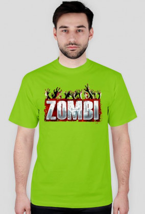 Koszulka Męska Zombi