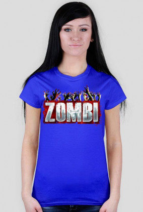 Koszulka Damska Zombi