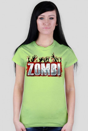 Koszulka Damska Zombi
