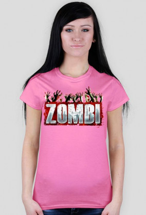 Koszulka Damska Zombi