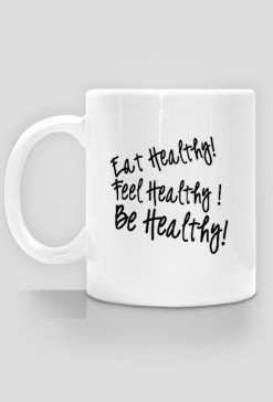 kubek "healthy"