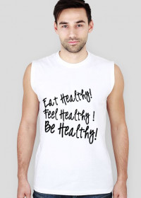 koszulka bez rękawów "healthy"