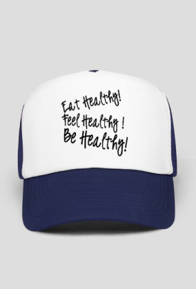 czapka z daszkiem "healthy"