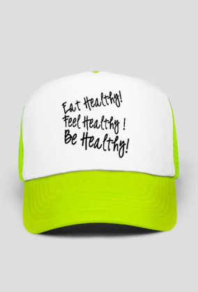 czapka z daszkiem "healthy"