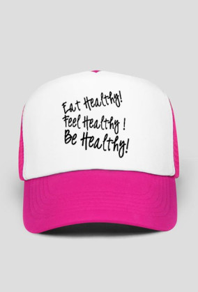 czapka z daszkiem "healthy"