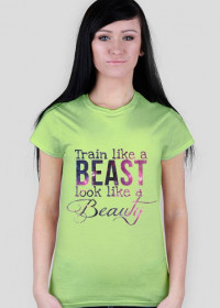 koszulka damska "beast beauty"