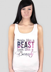 krótka damska bokserka "beast beauty"